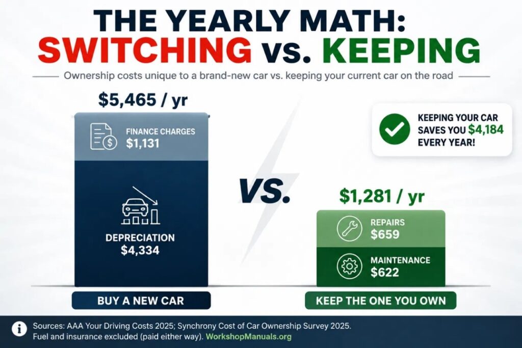 The Greenest Car Is the One You Already Own: Here's the Math