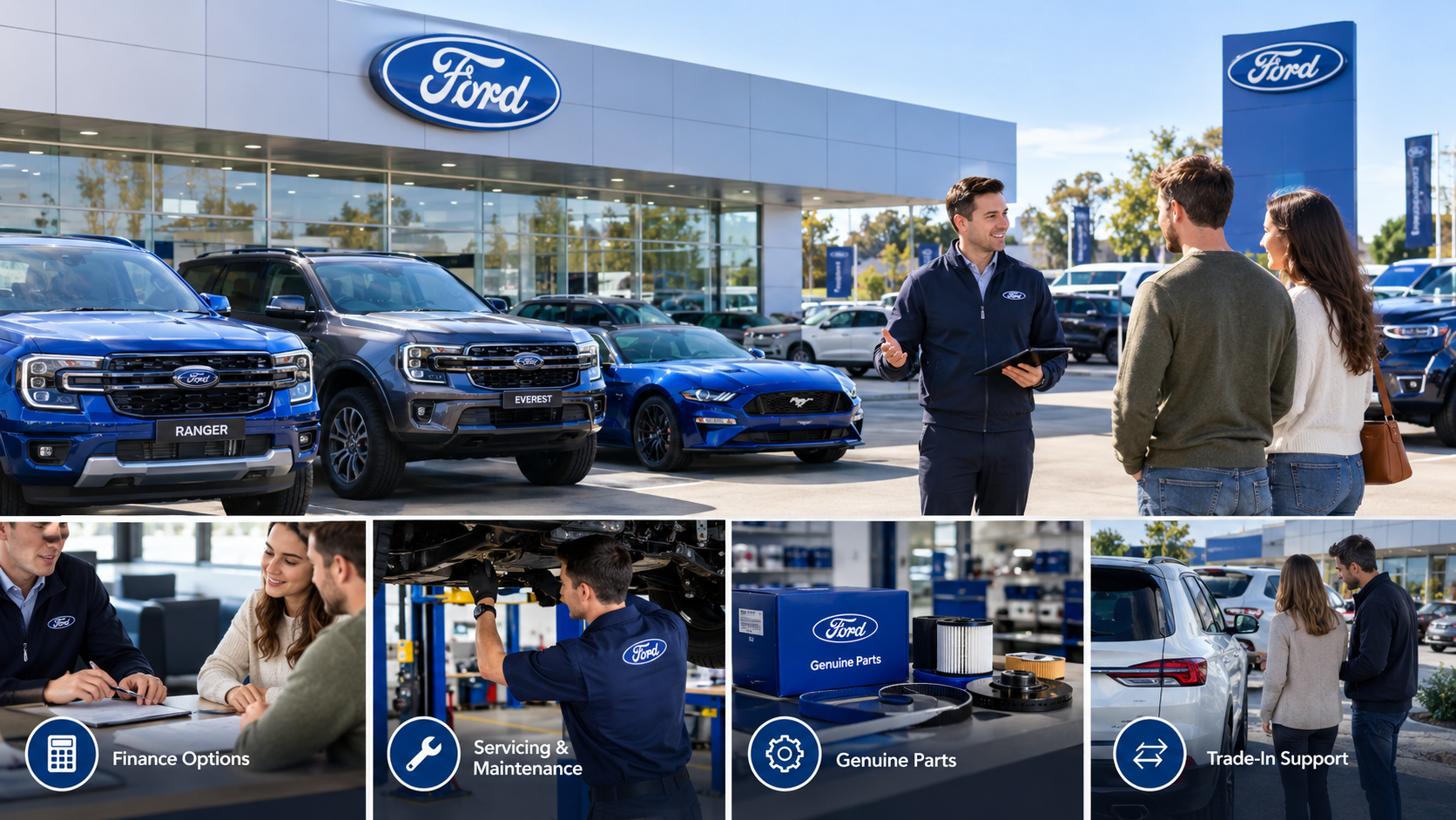 New car dealership